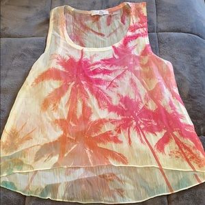 sheer super cute tank!